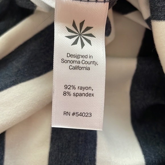 Athleta Like New Seeing Stripes Midi Skirt - Picture 7 of 9